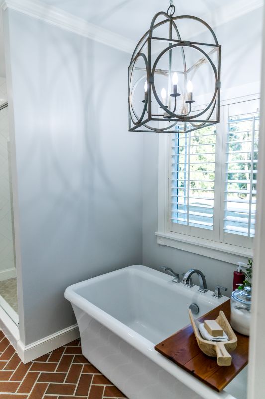 Bright Master Bathroom