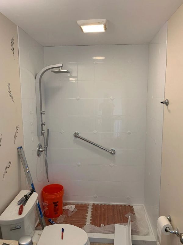 Shower Renovation detail